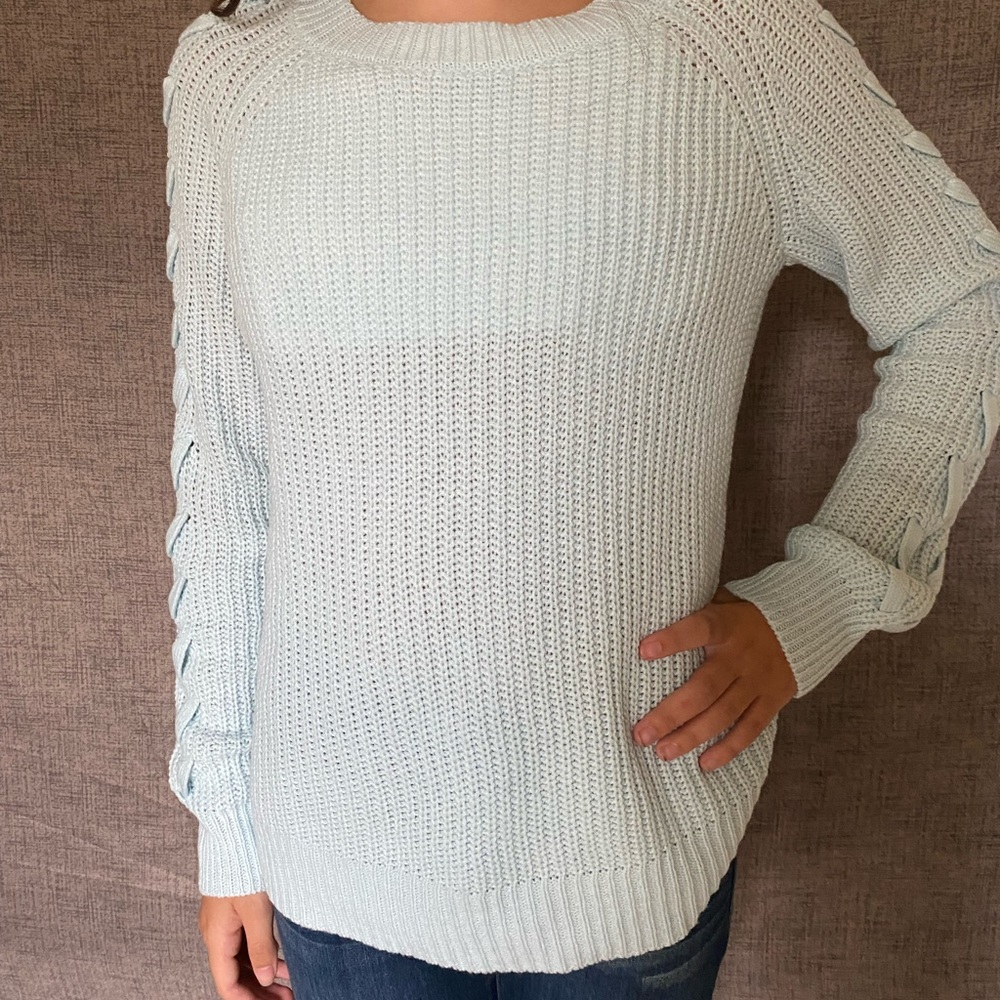 Light blue sweater size medium